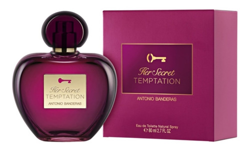 Perfume Original Her Secret Temtation Antonio Banderas Dama