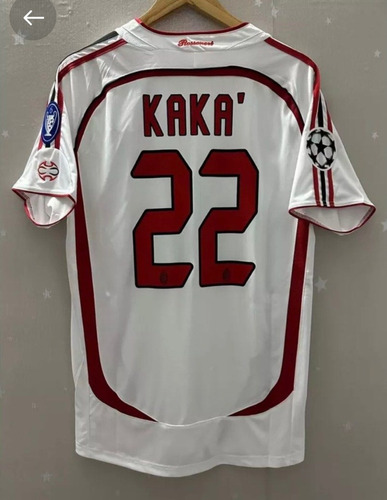 Jersey Milan Retro Visitante Kaka' #22 Champions League 