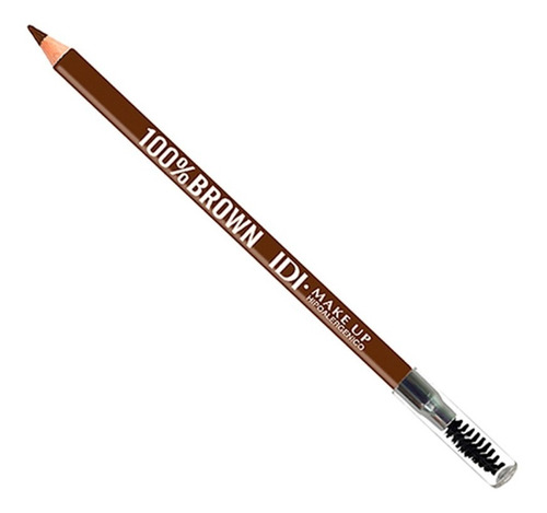 Idi Delineador De Ojos Y Cejas Con Cepillo Waterproof Color Brown brown