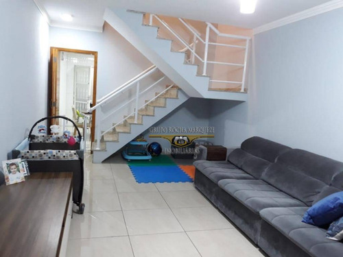 Sobrado Com 2 Dormitórios À Venda, 105 M² Por R$ 750.000,00 - Belenzinho - São Paulo/sp - So1278