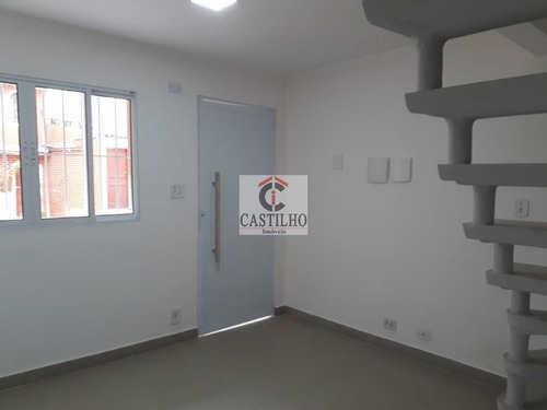 Imagem 1 de 14 de Casa De Vila Mooca, 80m² 2 Dormitórios, 2 Vagas E Churrasqueira - Mo13761