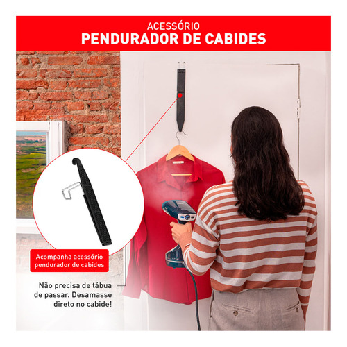 Vaporizador De Roupas Arno Steam Power Com 1460w De Potência