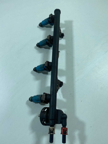 Flauta C/bico Injetor Fiesta 1.0 Gasolina 2001 2012 Original (Usado)