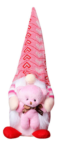 Decoración De Gnomos De San Valentín Gnomos De Felpa Para El