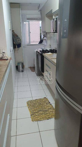 Apartamento Com 3 Dormitórios À Venda, 77 M² Por R$ 340.000,00 - Maria Paula - São Gonçalo/rj - Ap4303