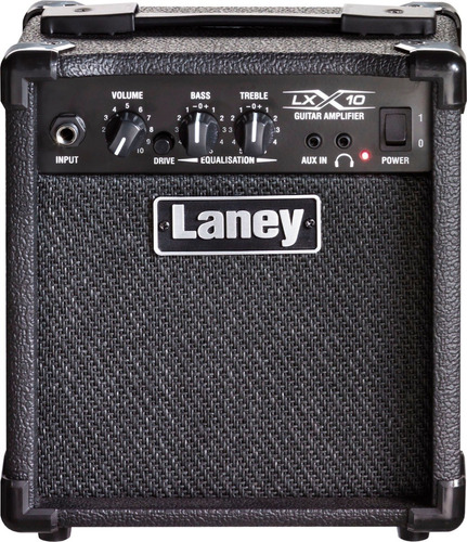Amplificador Guitarra C/ Overdrive Aux In 10w Laney Lx10