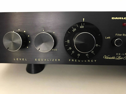 Dahlquist Dq Lp1 Crossover Ativo Variável Sub Woofer Bi Amp (Usado)