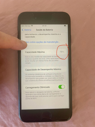 Apple iPhone SE (2da Generación) 64 Gb - Negro (Usado)