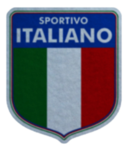 Parche Escudo Felpa Para Coser 6cm Set X4 Equipos Arg001 Sportivo Italiano Sportivo Italiano
