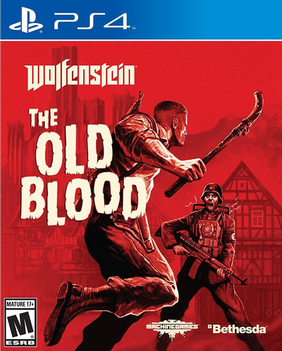 Videojuego Wolfenstein The Old Blood Playstation 4 Bethesda