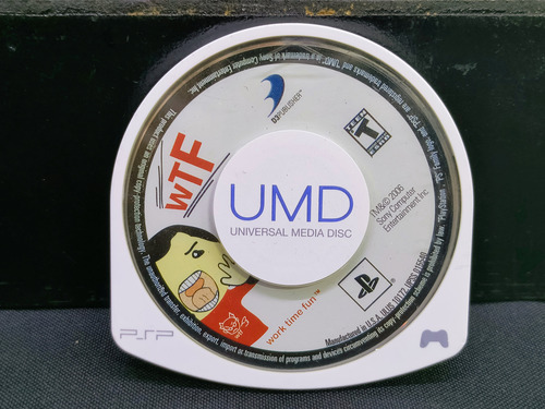 Work Time Fun Wtf Para Psp Solo Disco Usado Original (Usado)