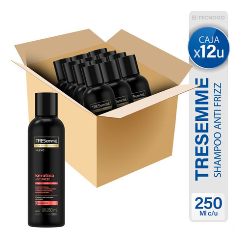 Caja Shampoo Tresemme Keratina Anti Frizz - Mejor Precio