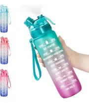 Comprar Botella Botella Botella De Agua Motivacional De 32 Oz Con De