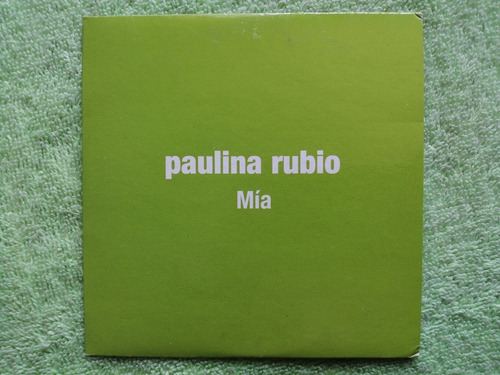 Eam Cd Maxi Single Paulina Rubio Mia 2004 Promocional Europa