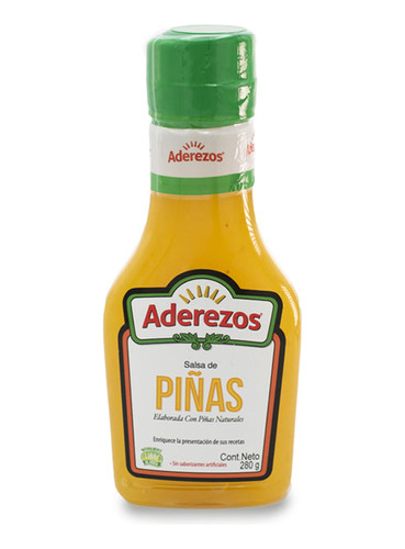 Salsa De Piña Frasco 280g Aderezos - g a $32