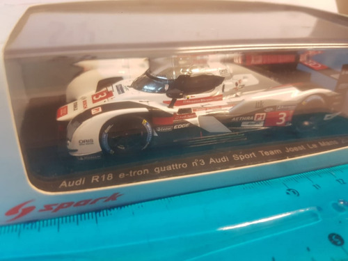 Audi R18 Joest 24hs Lemans 2014 1/43 Spark (Usado)
