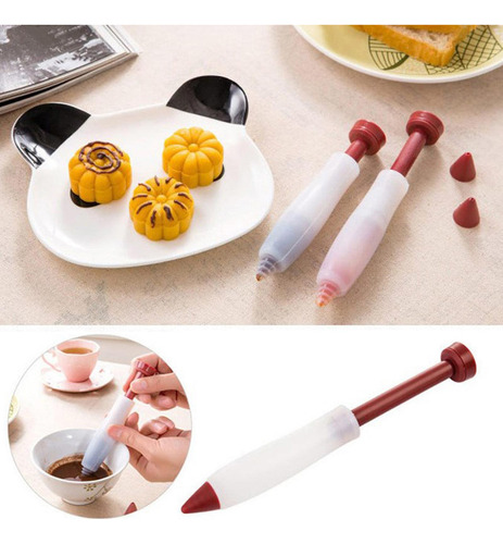 Bolígrafo For Glaseado De Pasteles Bolígrafos De Silicona P