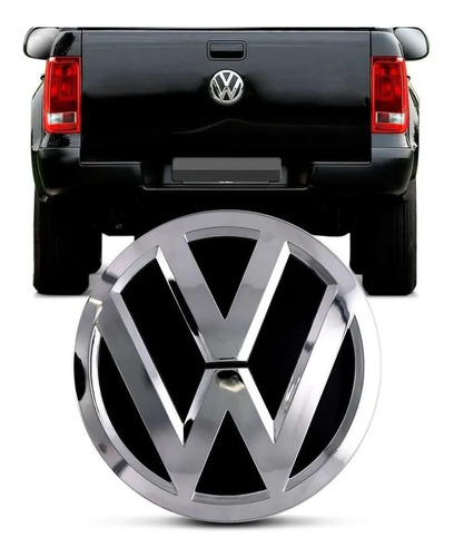 Emblema Tampa Traseira Volkswagen Amarok 2010 A 2020 Nova