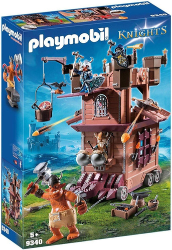 Playmobil Knights Fortaleza Enanos Caballeros Medieval 9340