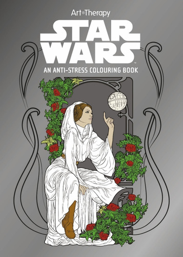  Libro Star Wars Art Therapy Colouring Book (inglés)