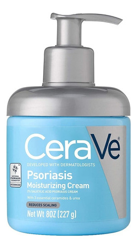 Cerave Crema Hidratante Para Tratamiento De Psoriasis 8 Onza
