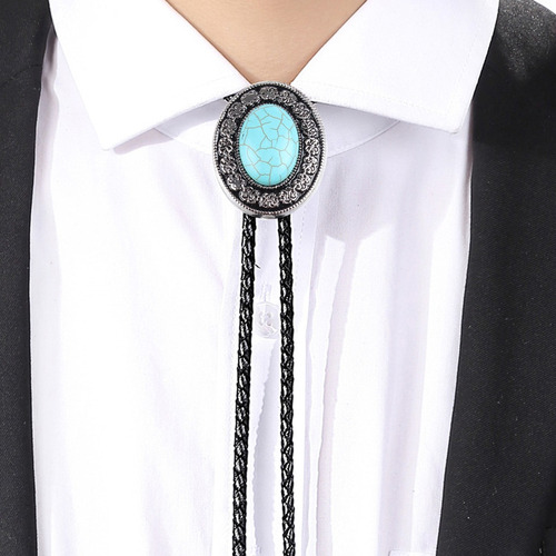 Collar De Corbata Bolo Tie Estilo Vintage Vaquero Occidental