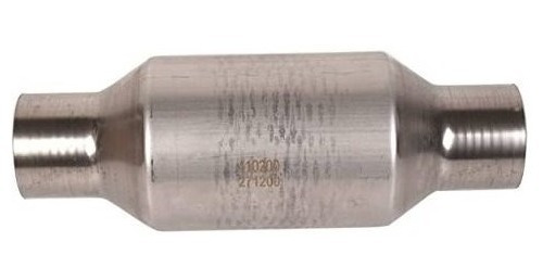 2  Universal Catalytic Converter, High Flow Stainless Steel 