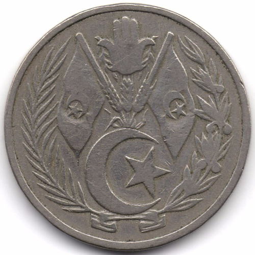 Argelia 1 Dinar 1964