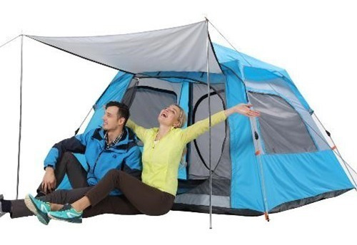 Carpa Automática Con Alero 240x240x155 Profesional 4/5 Per