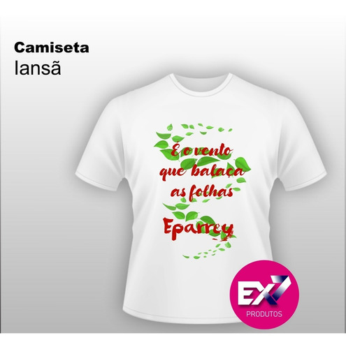 Camiseta Iansã Folhas