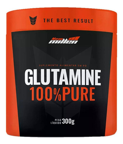 L-glutamine 100% Pure - 300g - New Millen Sabor Without flavor