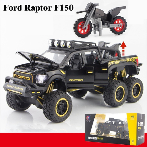 Ford Raptor F150 Versión Modificada Coches De Metal En