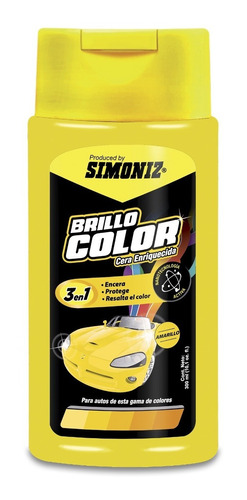 Cera Enriquecida Simoniz Brillo Color Amarillo 300 M