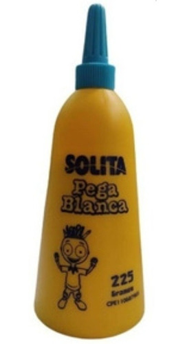 Pega Blanca Escolar Solita 225 Gramos Precio 3 Potes Oferta