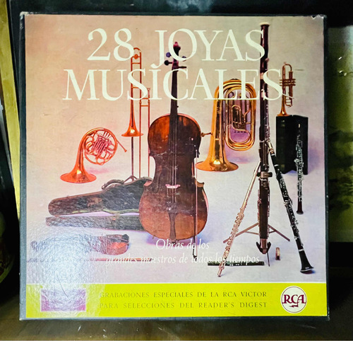 28 Joyas Musicales - Obras De Los Grandes Maestros - Vinilos