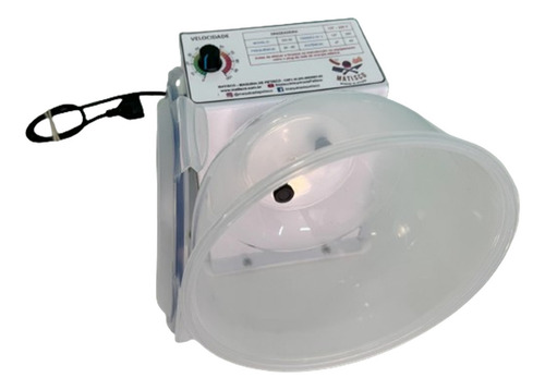 Máquina De Dragear Mini Drageadeira 4 L Completa Automática Cor Branco Frequência 50 Hz / 60 Hz 127/220v