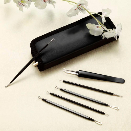 6 Kit Removedor De Espinillas, Extractor De Acné, Removedor