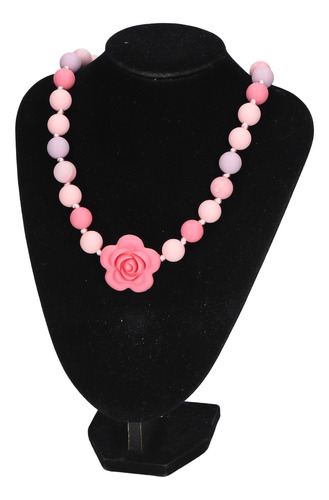 Collar Y Pulsera Para Dentición, Diseño De Silicona Con Form