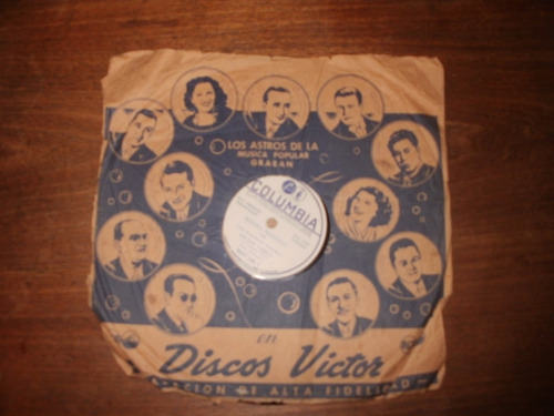 Disco De Pasta Tango Antiguo Héctor Varela