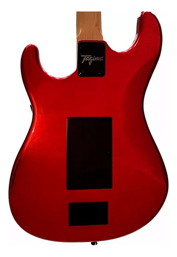 Guitarra regulada Tagima Fone, Sixmart Effects CA, color rojo