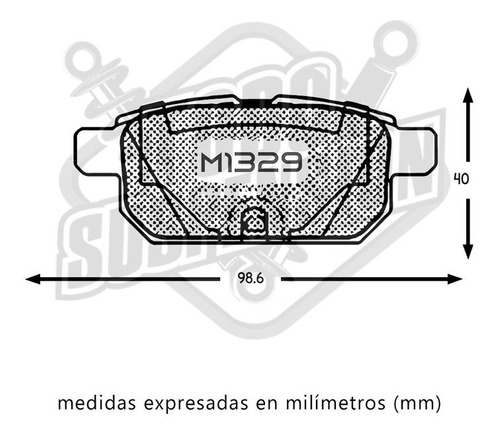 Pastilla De Frenos Trasera Suzuki Swift 1.2 2010-2020