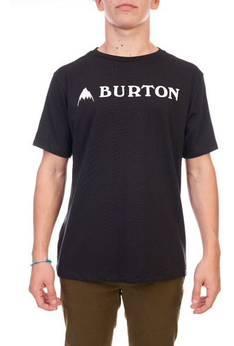 Remera Manga Corta Burton Logo Horizontal Classic