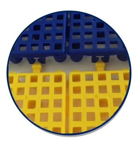 Imagem 2 de 5 de 8 Piso Estrado Modular Plastico 24x24 Piscina Box Banheiro