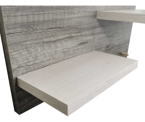 Perchero Organizador Porta Llaves De Pared Melamina Moderno