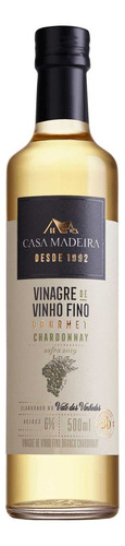 Vinagre De Vinho Branco Chardonnay 500ml - Casa Madeira