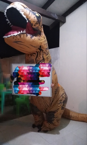 Disfraz Inflable De Dinosaurio En Excelente Estado