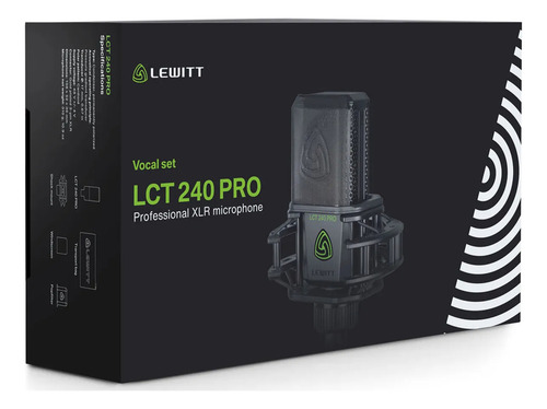 Lewitt Lct 240 Pro Vocal Set Microfone Condensador Estúdio