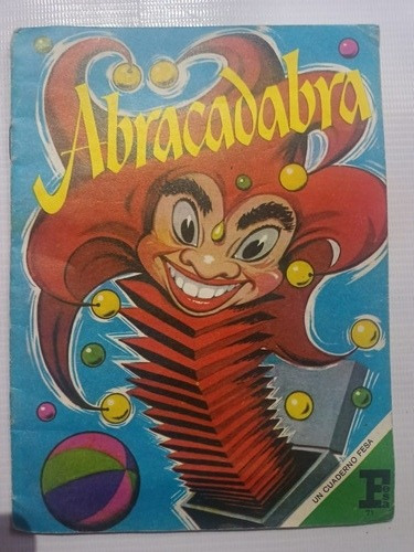 Abracadabra Cuadernos Fesa Vintage 1980 No Iluminado 