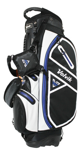 Bolsa De Golf Volvik Tipo Stand Caddie Negra/azul