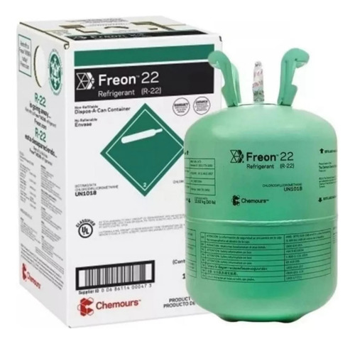 Refrigerante R22 Freon Puro 